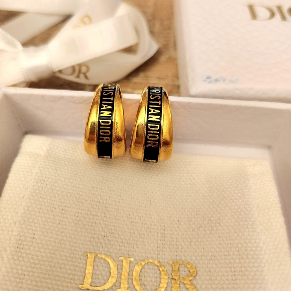 AUTHENTIC DIOR CODE EARRINGS - Picture 5 of 7